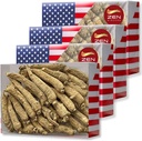 4 Cajas de Mano Selected American Ginseng Root-Small Tail (4oz/Box) Boost Body Immunity, Energy " Stamina for Man " Women (16 Oz. (Pack of 4))