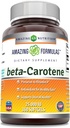Amazing Formulas Beta Carotene Suplemento ← 25000 IU ← 360 Softgels Silencio No Gluten-Free TEN Made in USA