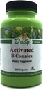 Fabricación diaria Activada B-Complex (Formas activadas de vitaminas multib) 250 cápsulas