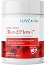 Juvenon BloodFlow-7 Nitric Oxide Suplemento con Nitrosigine