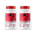 (Official 2 Pack) Glucobio Capsules, Gluco Bio Blood Support Pills Advanced Formula, GlucoBio All Natural Ingredients, GlucaBio Maximum Strength, Glucbio, Glucobio Blood, Glycogen Support (120 Caps)