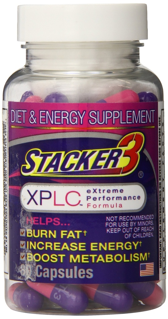 Original Stacker 3 XPLC Extreme Performance Formula, 80 cápsulas