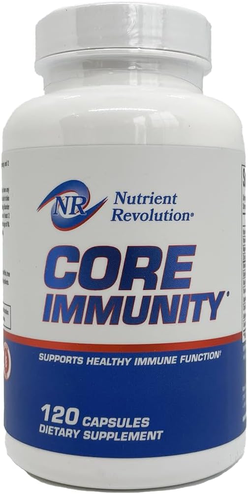 CORE Inmunity - Suplemento de salud inmune - Booster diario &amp; multivitamina - quercetina " Bromelaina - Antioxidante " Protección radical gratuita - 120 ct.