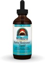 Fuente Natural Wellness Resistencia Herbal Suplemento de Defensa Inmunitaria y Booster Inmunitario con Echinacea, Elderberry y Yin Chiao - 4 Fluid Oz