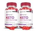 Laboratorios Justificados (2 Pack Premier Keto ACV Gummies Premier Keto Gummies Advanced 1000MG Apple Sider Vinegar Formulado con Pomegranate Beet Juice Powder B12 Vegan Non GMO 120 Gummys