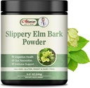 Slippery Elm Bank Powder 240g - Suplemento herbal para la garganta de los soothes,Relieves Tos &amp; Supports Digestive Health - Non-GMO, Gluten Free, Vegetarian Friendly