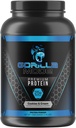 Gorilla Mind Premium Whey Protein - Cookies y Crema, 25 Gramos de Whey Protein Isolate " Concentrate,Recover and Build Muscle (30 Servings)