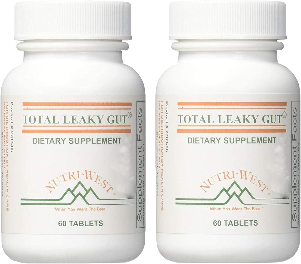 Nutri-West - Total Leaky Gut 60 (2 Pack)