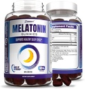 Zammex Melatonin Gummies 5mg Silencio 60 Conde ← Suplemento para el sueño para adultos tóxicos para el sueño libre Ayuda para el sueño Gummy