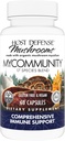 Host Defense MyCommunity Capsules - 17 Especies Blend Mushroom Supplement for Immune Support - Herbal Aid with Lion's Mane, Reishi. Chaga, Cordyceps, Turquía Tail " Más - 60 cápsulas (30 servidos)*