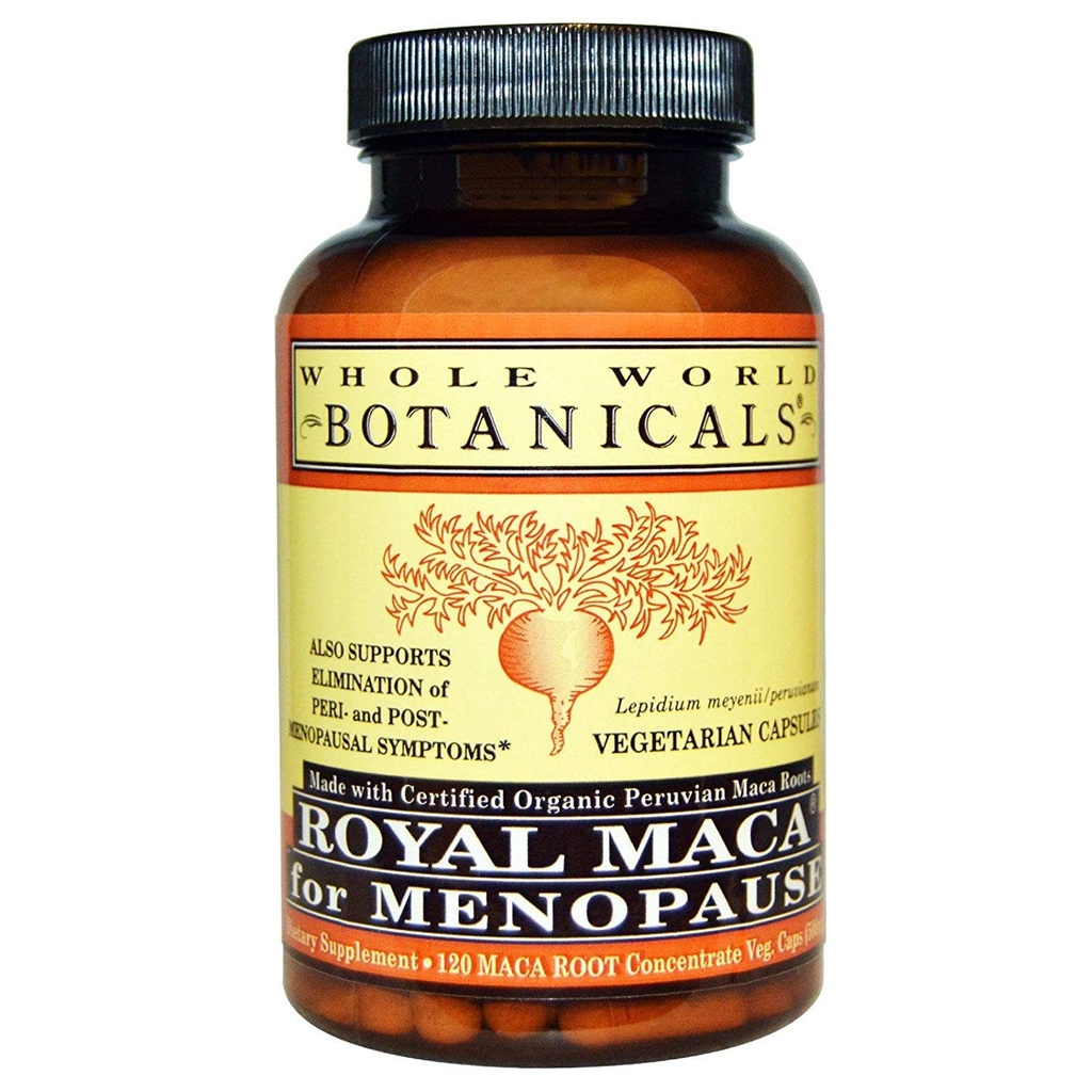 TODO MUNDO BOTANICALS Royal Maca para la menopausia, 120 CT