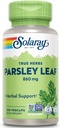 SOLARAY Parsley Capsules, 860 mg tención 100 Conde