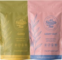 Digestive Support Functional Herbal Tea Bundle: Acid Reflux + Leaky Gut Tea Bundle for Digestive Support & Balance