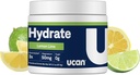 UCAN Hydrate Electrolyte Drink Mix (Lemon-Lime, 30 Servings) Sin azúcar, Keto-Friendly, Vegan, Non-GMO, Gluten-Free Electrolyte Powder con Potasio &amp; Magnesio para los corredores "