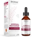 Recarga Adrenal Clínica BIORAY - 2 fl oz - Restauración " Rejuvenecimiento de alcohol Tintura - No GMO, Vegan, Gluten Gratis