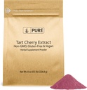 Ingredientes originales puros Extracto de cereza de tarta (8oz), No GMO, Suplemento Herbal
