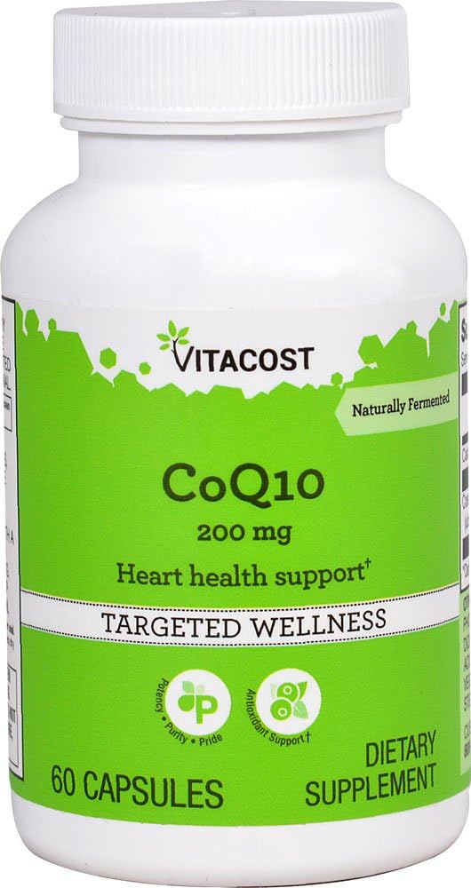 Vitacost CoQ10-200 mg - 60 cápsulas