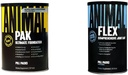 Animal Pak - Convenient All-in-One Vitamin & Supplement Pack & Flex –Complete Joint Support Supplement – Contains Turmeric Root Curcumin – Helps Repair & Restore Joints – 44 Packs