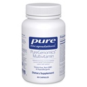 Requisitos Nutrientes de Variaciones Genéticas Comunes - con Vitamina A,B,C,D,E, K & Minerales - 60 cápsulas