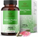 HERBAMAMA Mimosa Pudica Seed Capsules - 1000mg Mimosa Pudica Extract Powder for Digestive Cleanse & Detox - Vegan, Non-GMO Digestive Support Supplement, 100 Caps