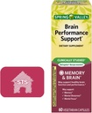Spring Valley Brain Performance Support, 60 Conde + STS Sticker.