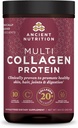 Antigua Nutrición Péptidos de colágeno hidrolizado Polvo, Pólvora Multi Collagen Desarrollado Packets para Mujeres y Hombres con Vitamina C, 24 Servimientos, Apoya la Piel y las uñas, Gut Health