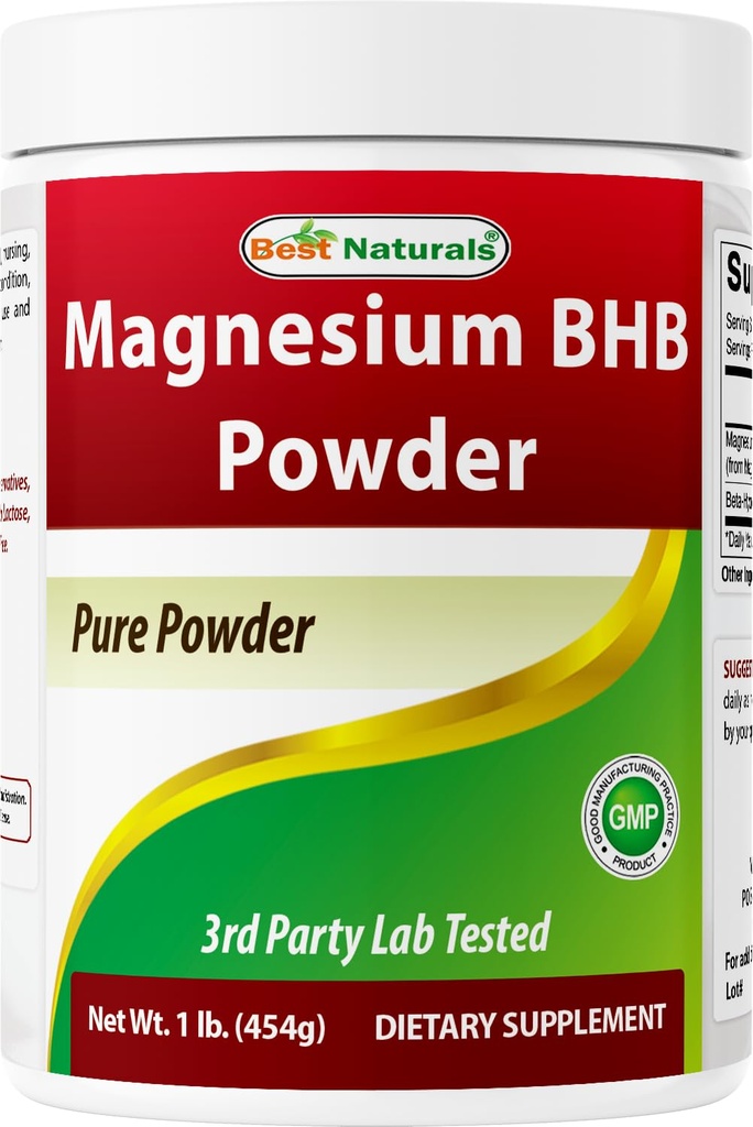 Best Naturals Magnesium BHB Powder 1 Lb