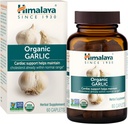 Himalaya Ajo Orgánico - Suplemento Herbal para Metabolismo Lipid y Soporte Inmunitario - Vegan, No GMO, Gluten Free, 1400 mg, 60 cápsulas