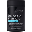 Sports Research Omega-3 Fish Oil, Triple Strength, 180 Softgels