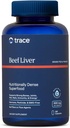 Trace Minerals Beef Liver, 500mg - Bone Health & Energy Support Supplement - Nutritional Supplement Aids Healthy Skin &amp; Immunity - Beef Liver Supports Healthy Organs - 180 Capsules (30 Servings)