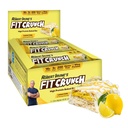 FITCRUNCH Snack Size Protein Bar, 6-Layer Baked Bar, 3g de Sugar &amp; Soft Cake Core (9 Bares, Lemon Cake)