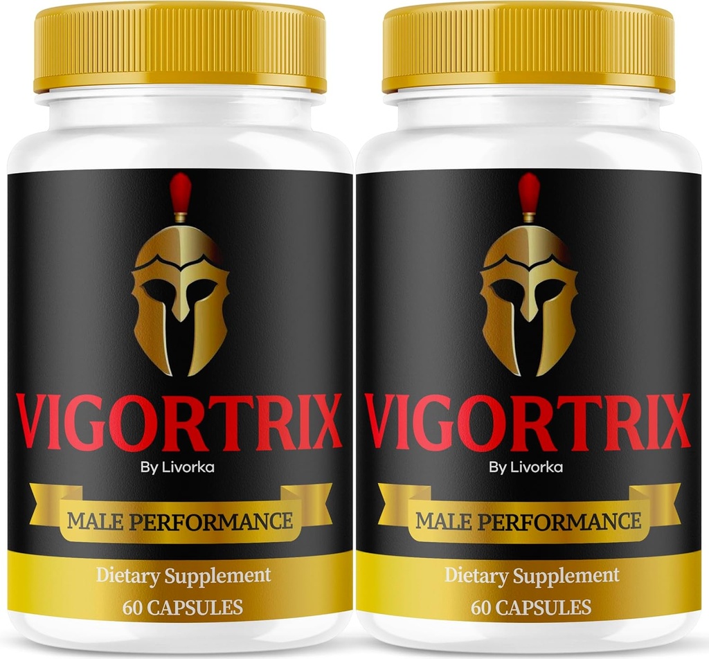 (2 Pack) Vigortrix - Vigortrix Pills Avanzadas Fórmula Comentarios, 120 cápsulas para 2 meses