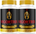 (2 Pack) Vigortrix - Vigortrix Pills Avanzadas Fórmula Comentarios, 120 cápsulas para 2 meses