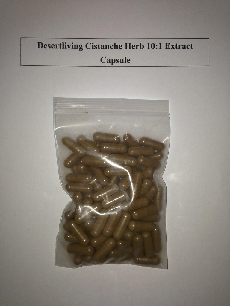 Sinkiang Wild Desertliving Cistanche tubulosa Herbs Extracto 400Mg * 100 Capsules Tonic