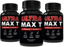 Andro400 UltraMax T – Advanced Testosterone Support for Men &amp; Women – Tongkat Ali 200:1, D-Aspartic Acid, Garcinia Cambogia, ForsLean® – 180 Capsules, 90-Day Supply