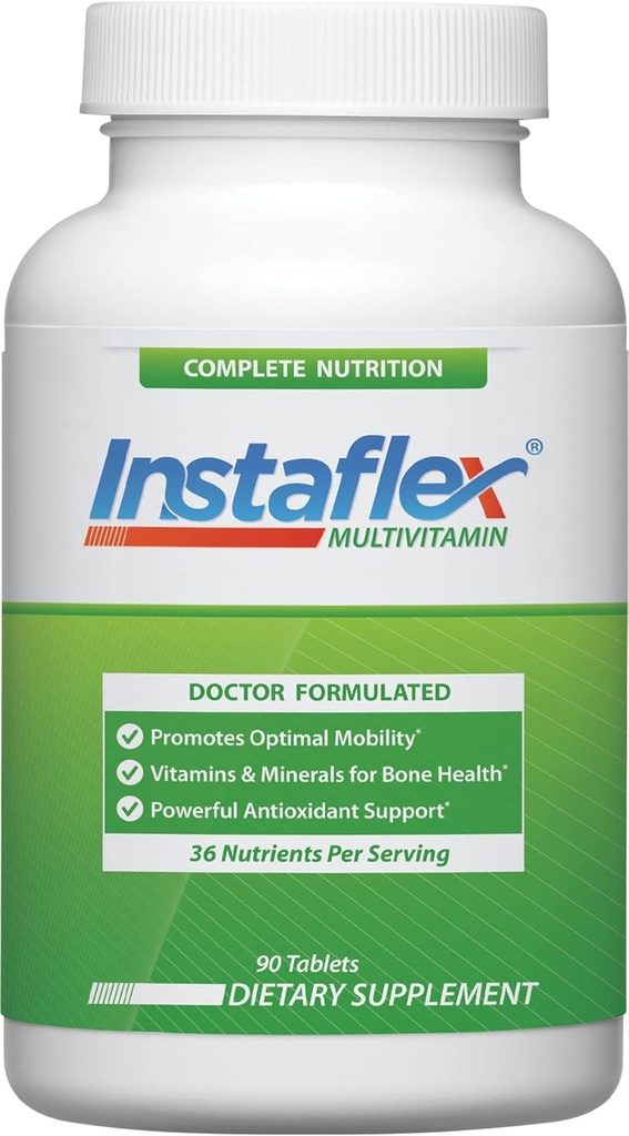 Instaflex Multivitamina - Suplemento de Apoyo Conjunto, apoya la movilidad y la salud ósea, 90 Tablets