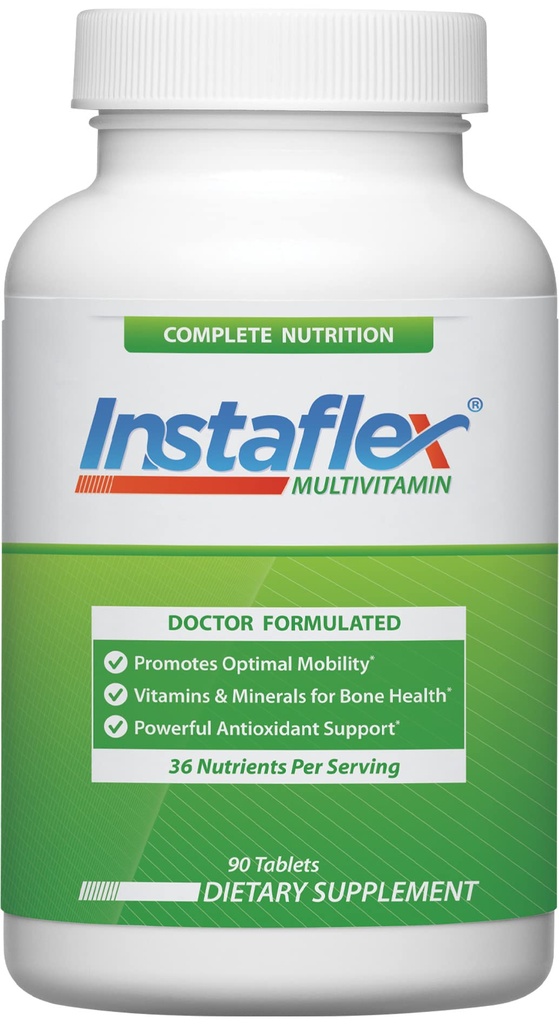 Instaflex Multivitamina - Suplemento de Apoyo Conjunto, apoya la movilidad y la salud ósea, 90 Tablets