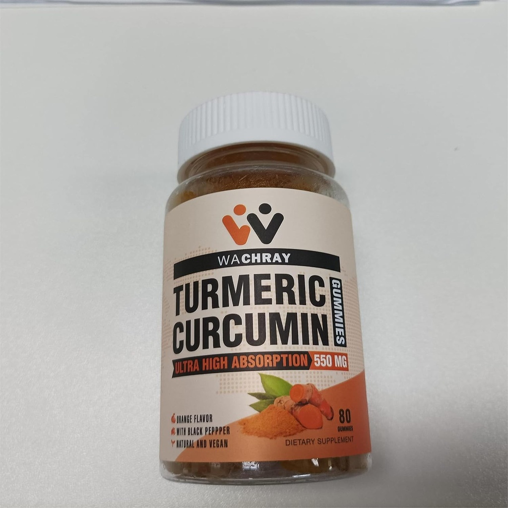 Turmeric Curcumin Gummies Orgánico 1 Pack B27