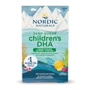 Nordic Naturals Zero Sugar Children’s DHA Vegetarian Gummy Chews - Passion Fruit Lemon Flavor - 30 Gummies - Vegan Algae Oil Omega-3 Supplement for Kids Brain & Cognition Support - 30 Servings