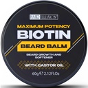 Hair Illusion MAXIMUM POTENCY BIOTIN Beard Balm For Beard Growth And Softening, Black