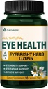 Salud de los ojos cápsulas con hierba de Eyebright (Euphrasia officinalis), fatiga de los ojos " Apoyo a los ojos secos Suplemento herbal w/Lutein Blueberry Extract. 90 Conde