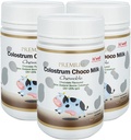 (Pack of 3) Hi Well Premium Grass-Fed Colostrum Choco 150 Tabletas