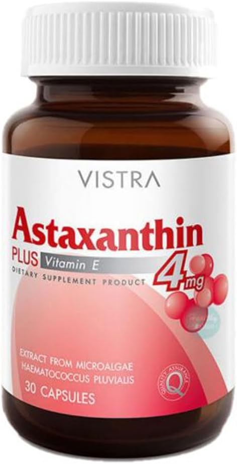 Vistra Astaxanthin 4 mg 30 Cap.(Honesto éxito)