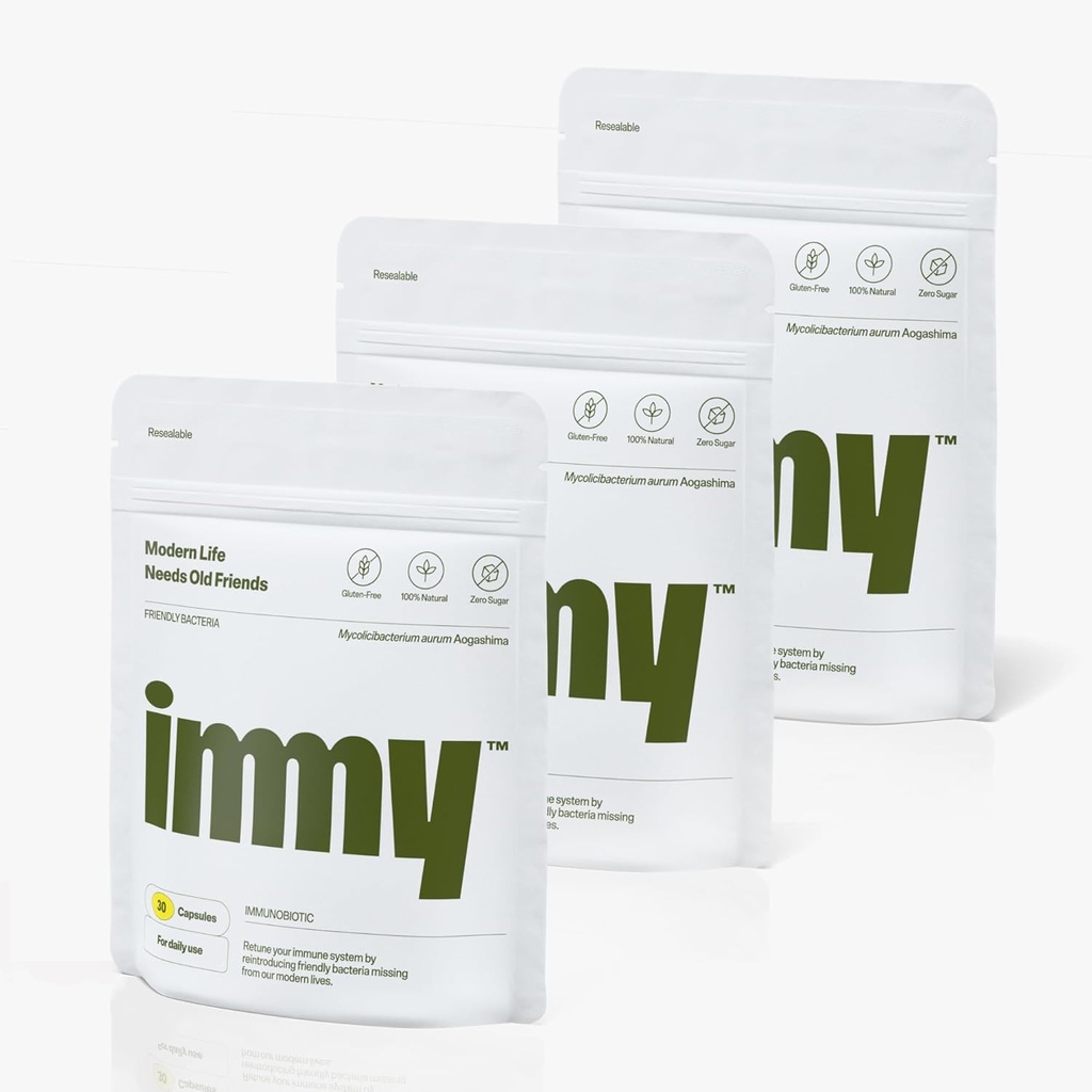 IMMY Immune Supplement for Mood Support and Gut Health, 90 ct. - Supports Joint Relief, Focus &amp; Mood Support, Natural Calming Aid