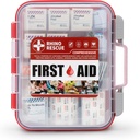 RHINO RESCUE 371 Piezas OSHA Kit de primeros auxilios para todo el cuerpo, Inicio &amp; Servicios médicos profesionales, Ideal para emergencia, escuela, negocios