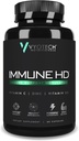 Vyotech Nutritionals Immune HD Support Suplemento ← Elderberry, Echinacea, Vitamina C, D3, Zinc, Turmeric &amp; Superfruit Antioxidants ← Immune Health & Wellness Fórmula 60 cápsulas