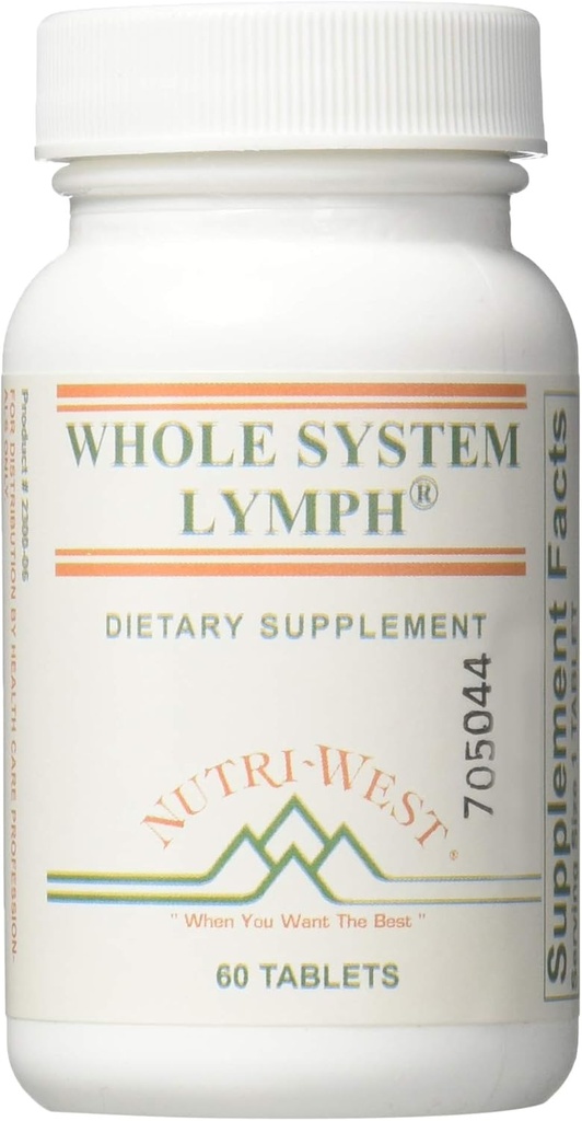 Nutri-West - Sistema completo Lymph 60 Tablets