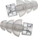 Etymotic Research ER20XS High-Fidelity Earplugs (Concerts, Musicians, Airplanes, Motorcycles, Sensitivity and Universal Hearing Protection) - Stem grande, Clear