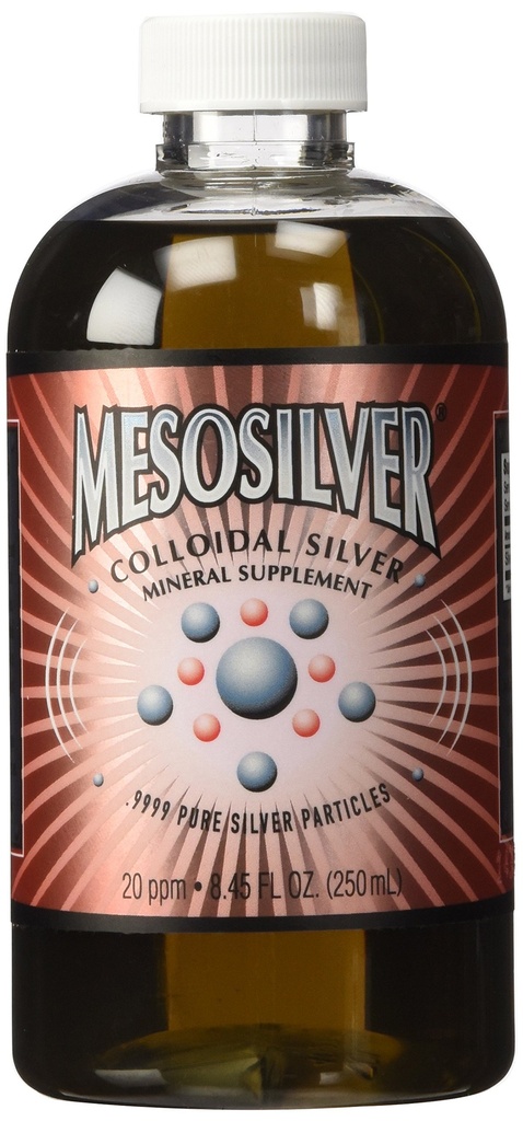 MesoSilver ® 20 ppm Colloidal Silver 250 mL/8.45 Oz