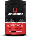 Disidente sin igual Powder Pre Workout para Hombres &amp; Mujeres ← Citrulline, Beta Alanine, Peak ATP ← Sabores y Dulces Naturales ← 20 Servimientos (Pink Lemonade)